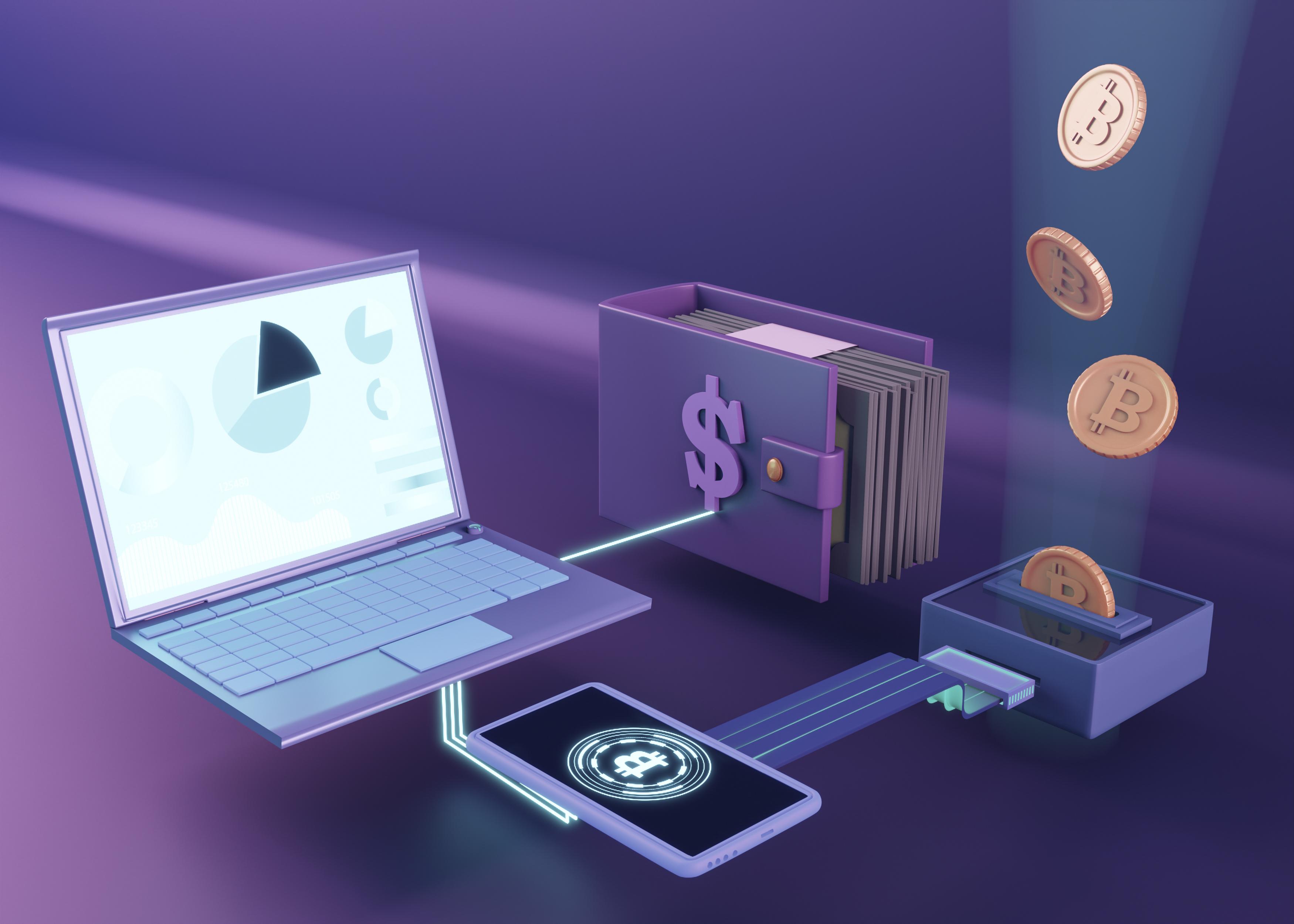 transfert de cryptomonnaie en argent