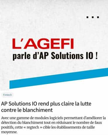 Solutions LCB-FT favorisant la transparence dans la lutte contre le blanchiment